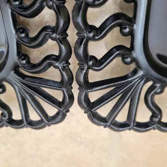 Westmoreland Black Amethyst Glass Square Plate - Picture 10 of 12